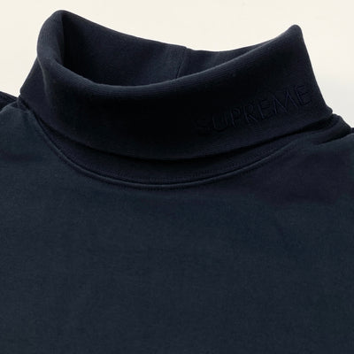 2016AW Solid L/S Turtleneck M Navy