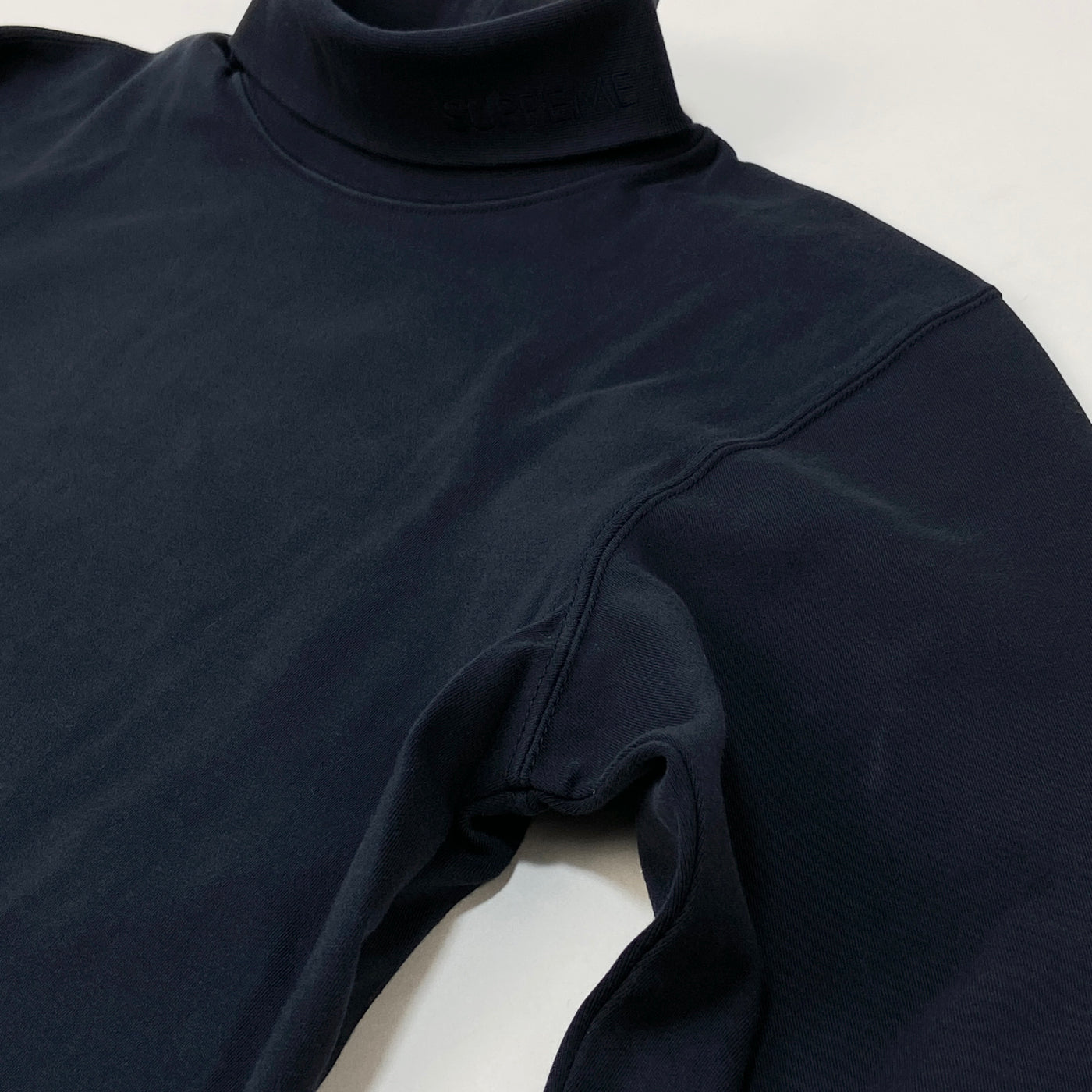 2016AW Solid L/S Turtleneck M Navy