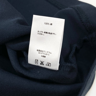 2016AW Solid L/S Turtleneck M Navy