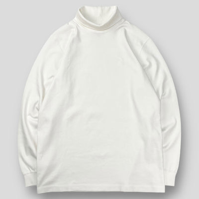 2016AW Solid L/S Turtleneck M White