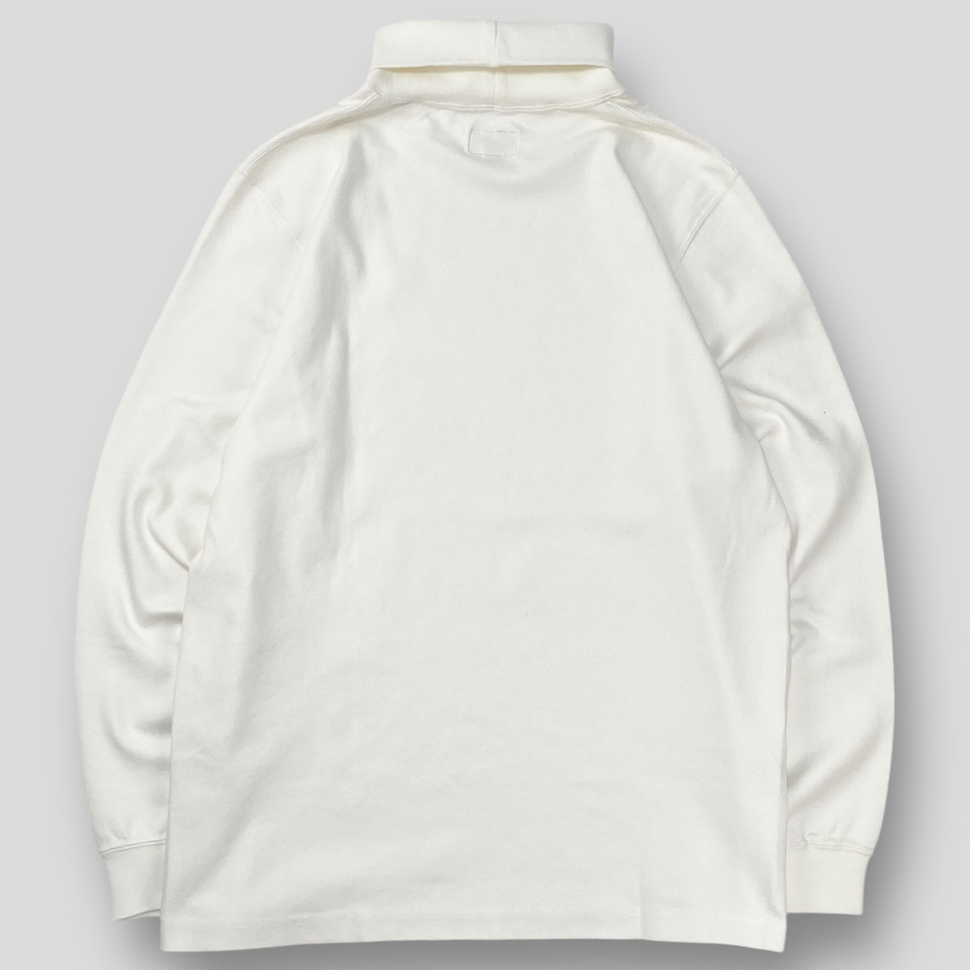 2016AW Solid L/S Turtleneck M White