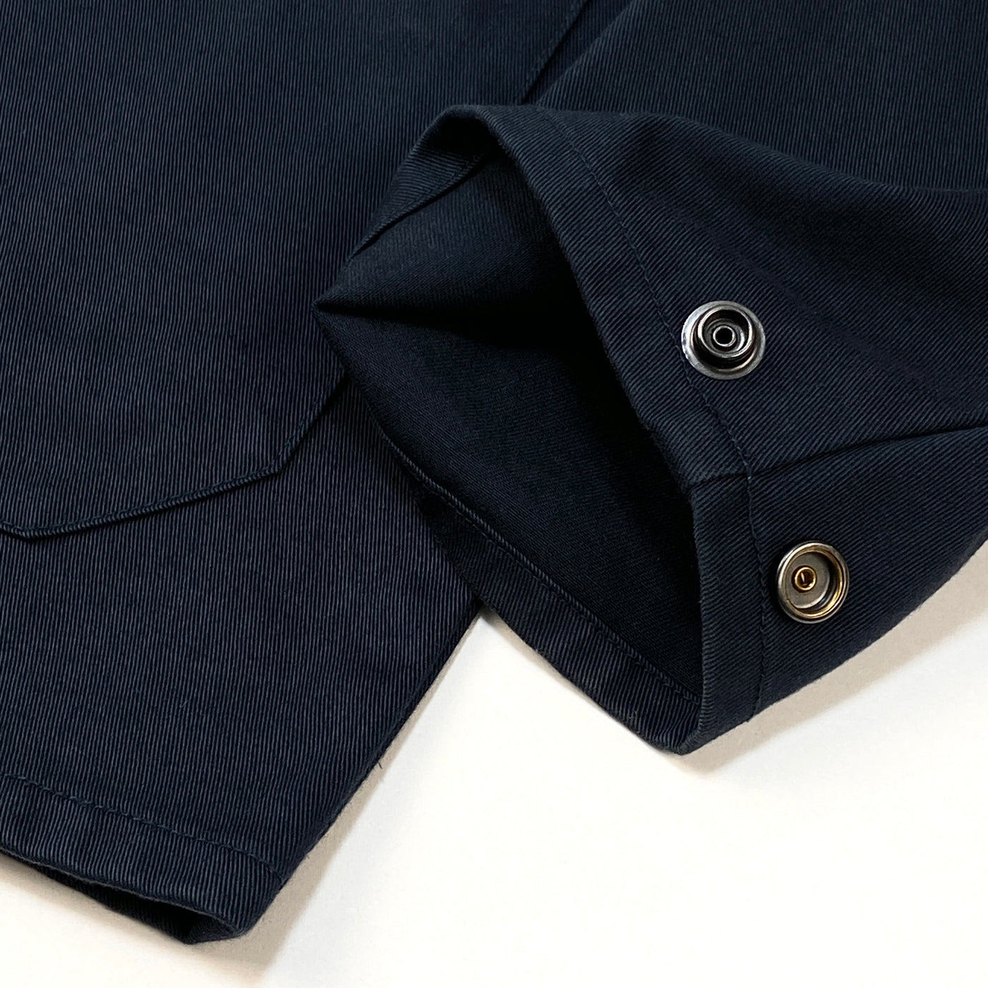 2015SS Snap Front Shop Jacket M Navy