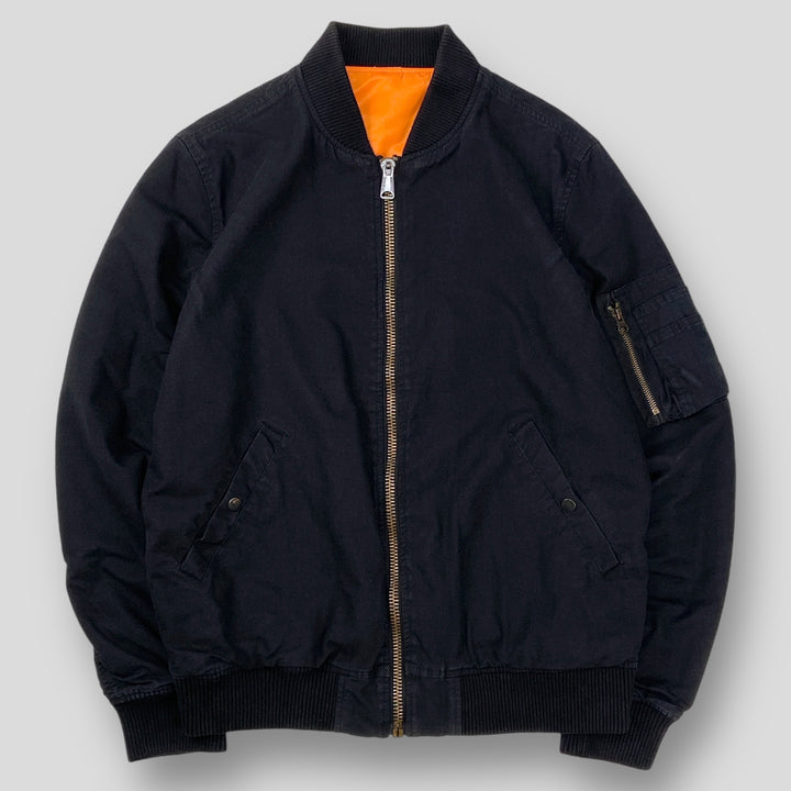 ジャケット・アウター 15SS SUPREME Reversible Cotton MA-1 中古・古着通販】SUPREME (シュプリーム) Reversible Cotton MA