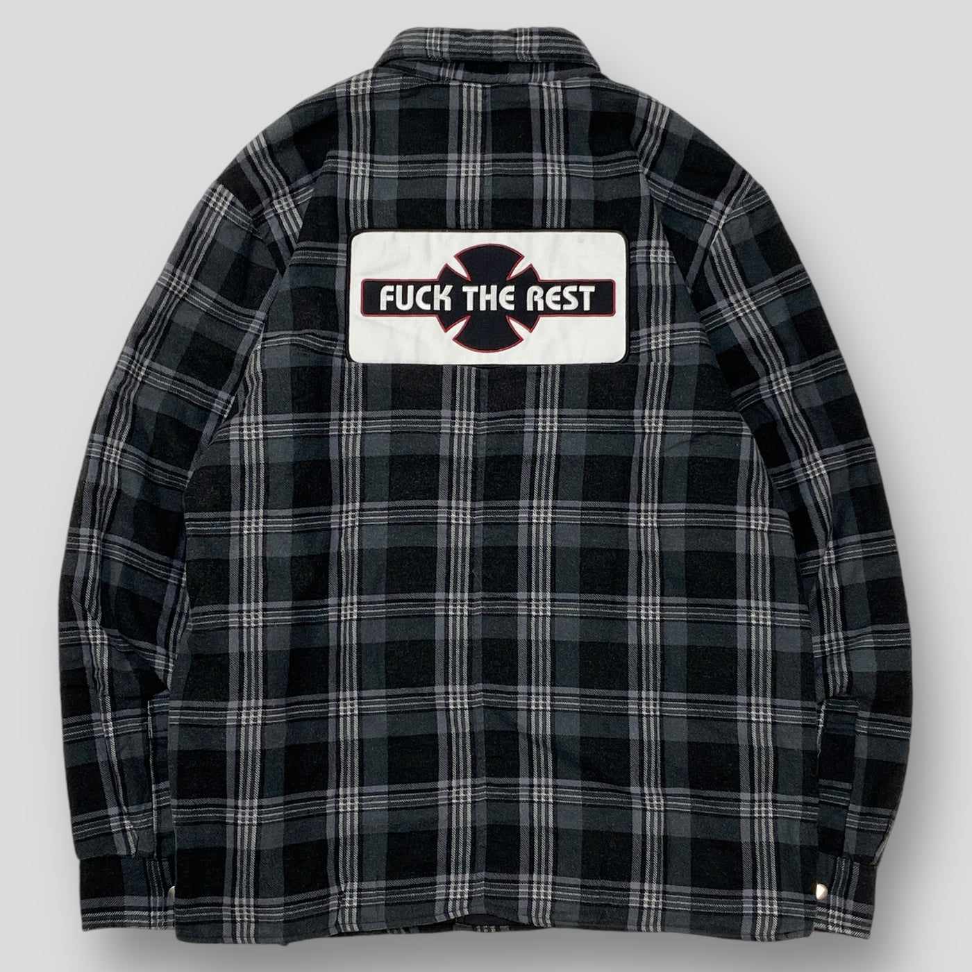 2017AW Quilted Flannel Shirt M