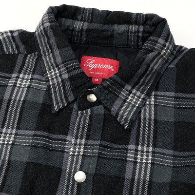 2017AW Quilted Flannel Shirt M