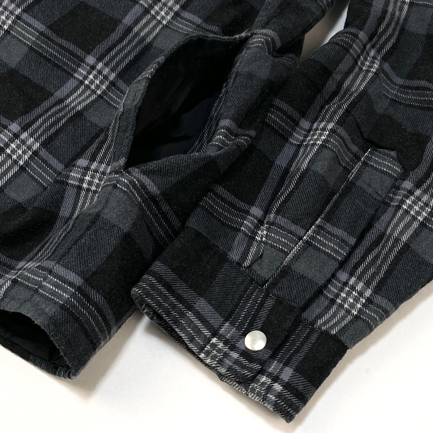 2017AW Quilted Flannel Shirt M