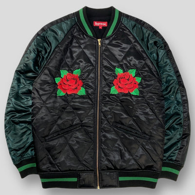 2013AW Quilted Satin Bomber M