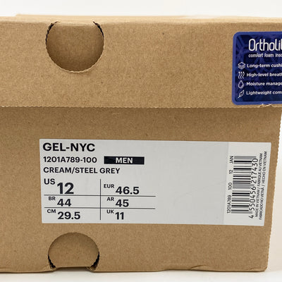 2023SS GEL-NYC 1201A789-100 US12 / 29.5cm