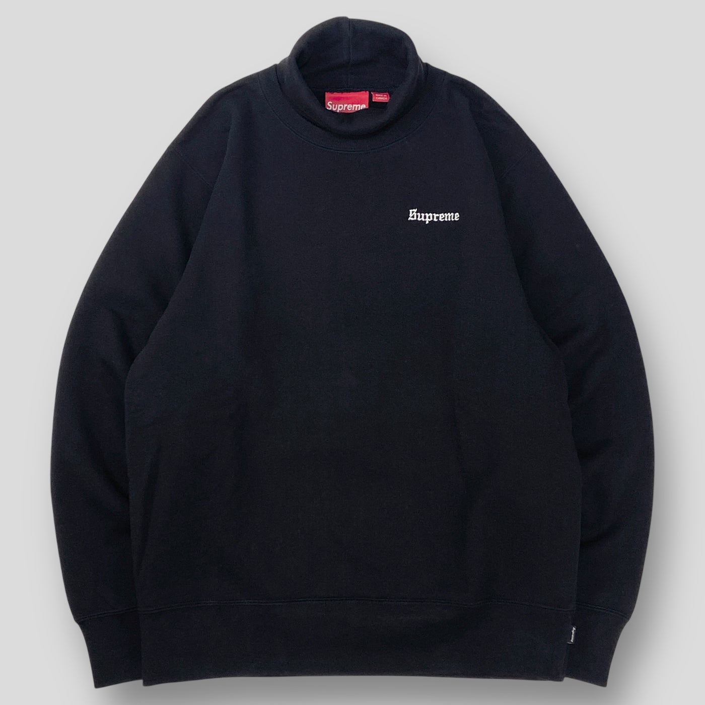 2016AW Turtleneck Collar Crewneck M