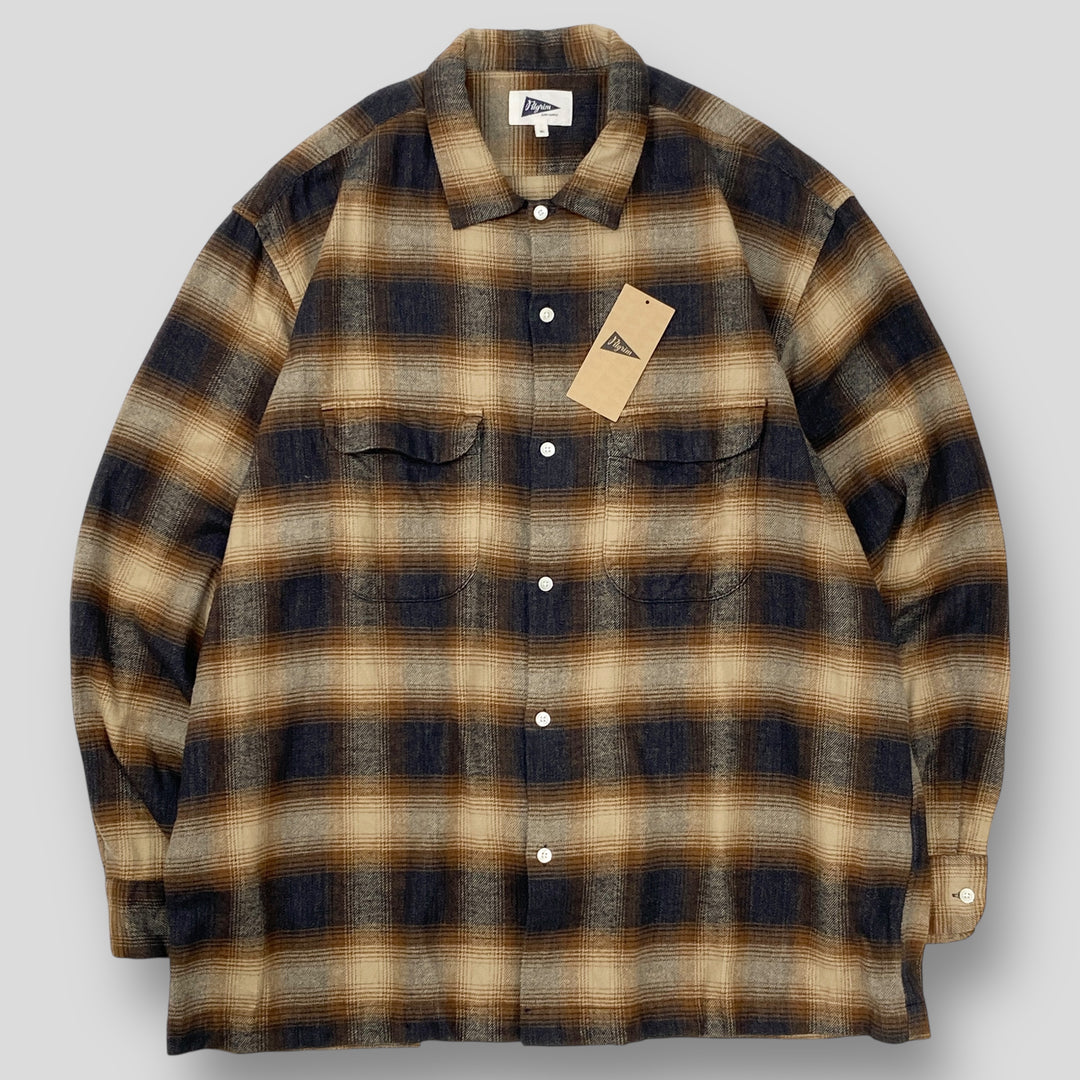 Pilgrim Surf+Supply 23AW Vincent Ombre Longsleeve Shirt 36-11-0439-065 –  SHAFT STORE