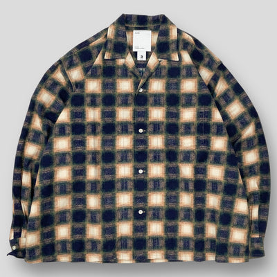 2023AW Printed Flannel Shirt BFG73350 3