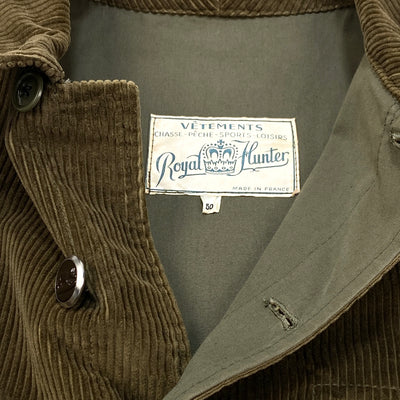 1950~60's French Vintage Corduroy Hunting Jacket 50