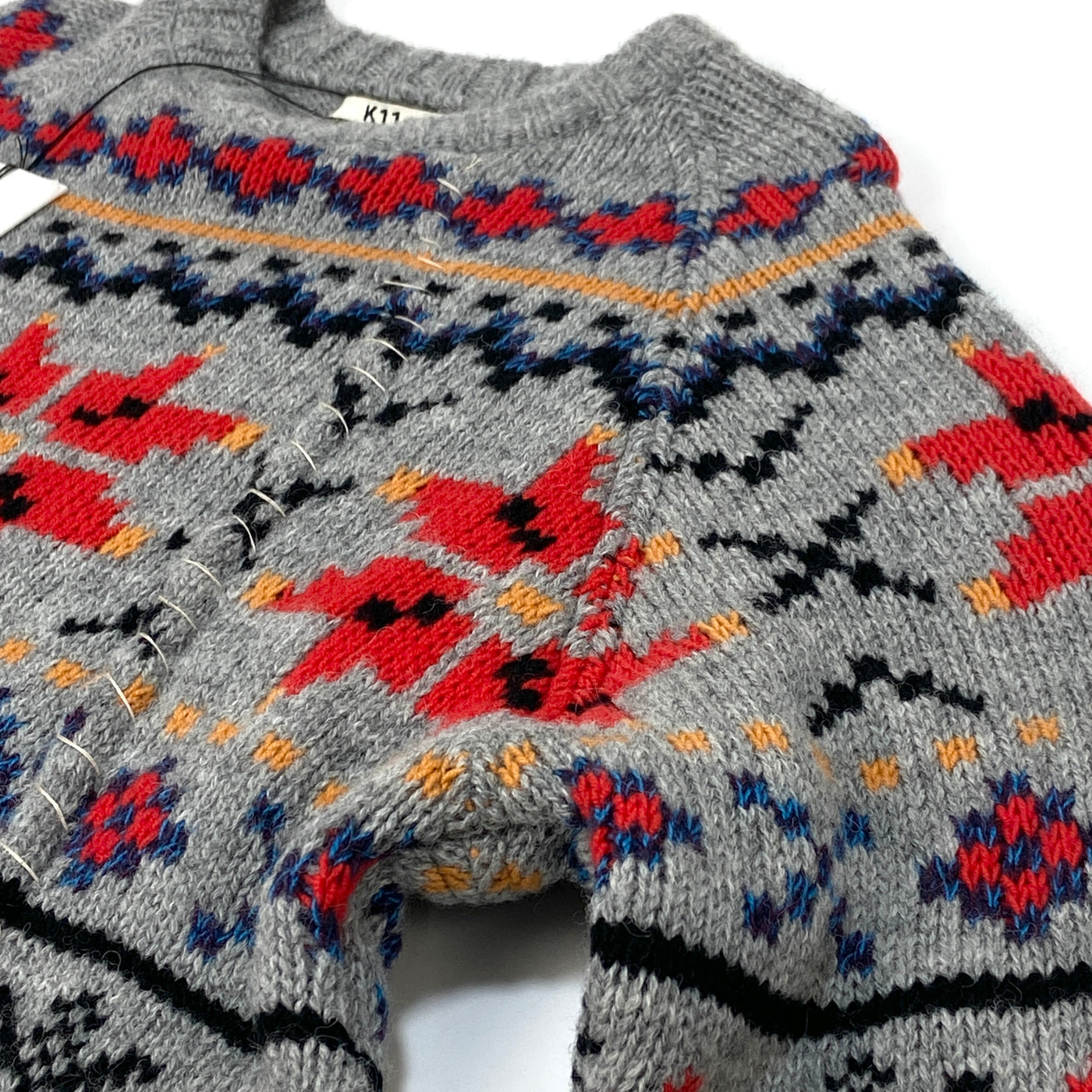 【新品】2024AW Nordic sweater 24fw-k-05 2