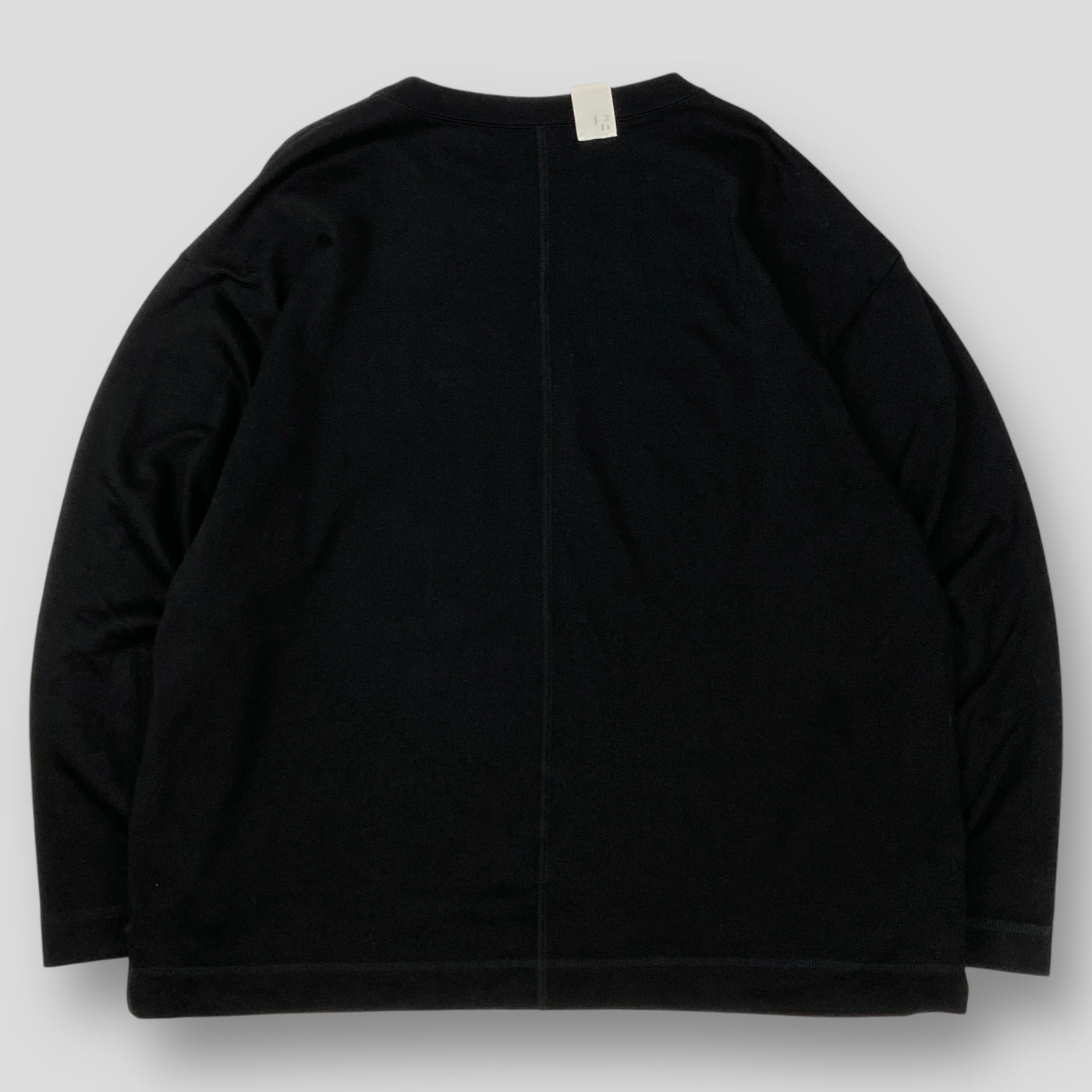 20 RCH CREW NECK LONG SLEEVE 40 BLACK SSM4717