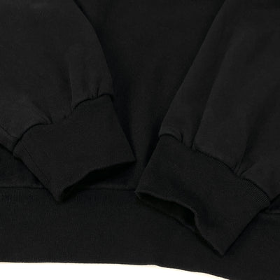 2023AW edition 06 'E' Crew Neck Sweat EP06CT05 50 BLACK