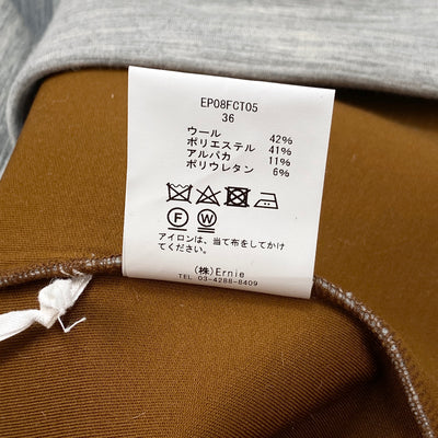 【新品】2024AW edition 08 Alpaca Double knit Half Zip EP08FCT05 36