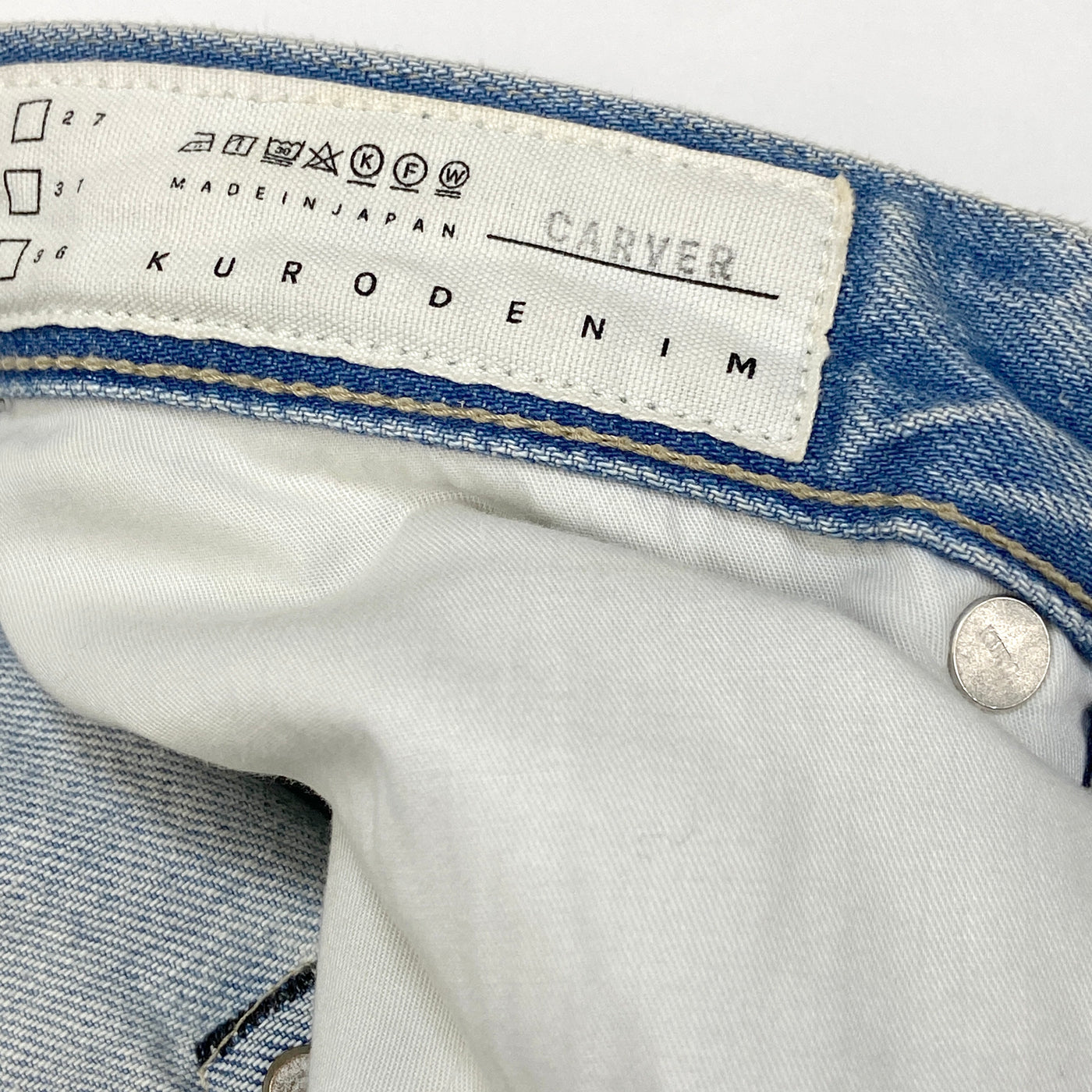 2022AW CARVER CRASH DENIM PANTS 8614-599-0507 28