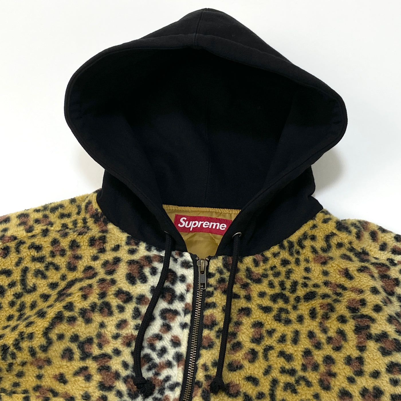 2023AW Fleece Zip Up Hooded Shirt L