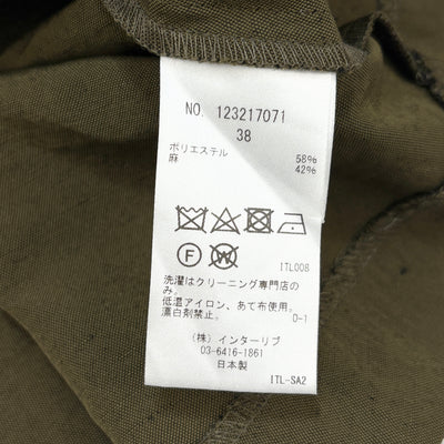 2023SS WRINKLES LINEN TOP 123217071 38