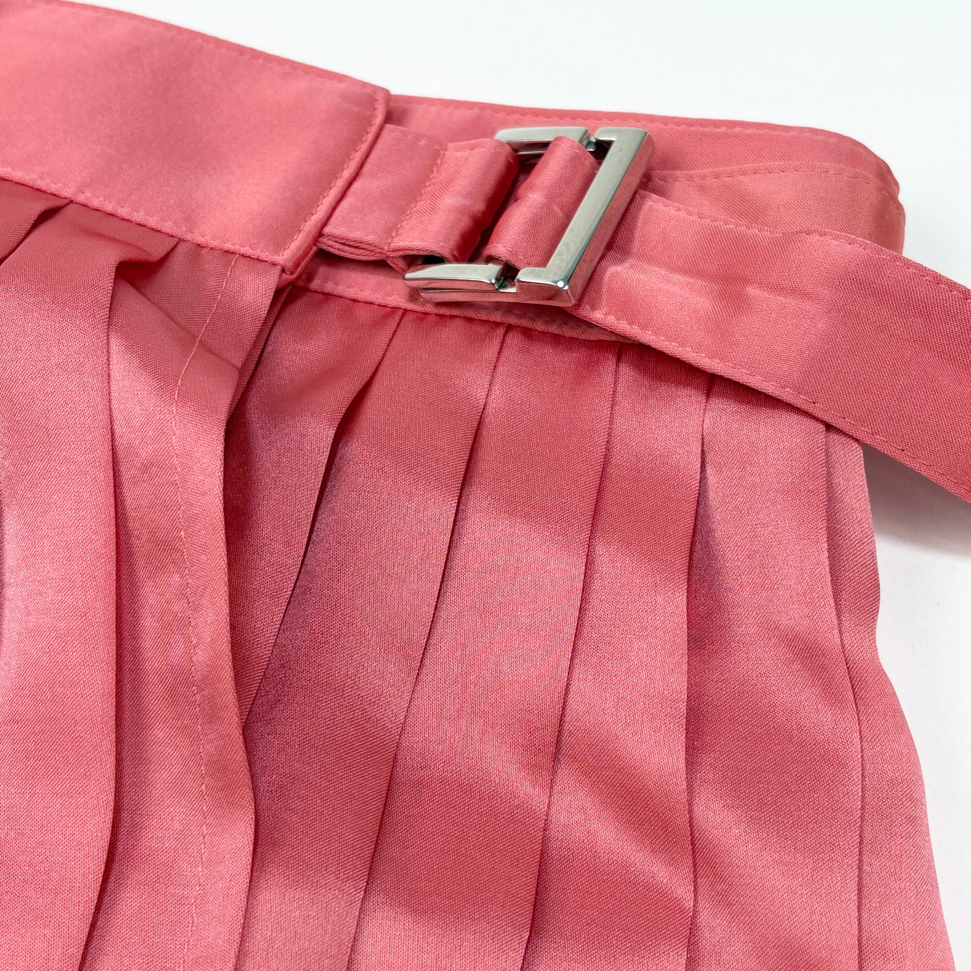 2020SS 【HIGH STREET COLLECTION】WRAP PLEATS SKIRT L201GFFSK0270PL M