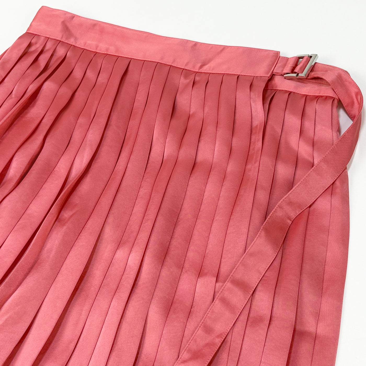 2020SS 【HIGH STREET COLLECTION】WRAP PLEATS SKIRT L201GFFSK0270PL M