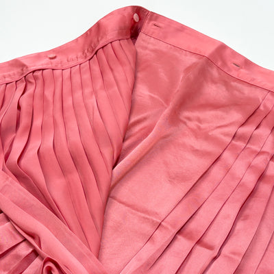 2020SS 【HIGH STREET COLLECTION】WRAP PLEATS SKIRT L201GFFSK0270PL M