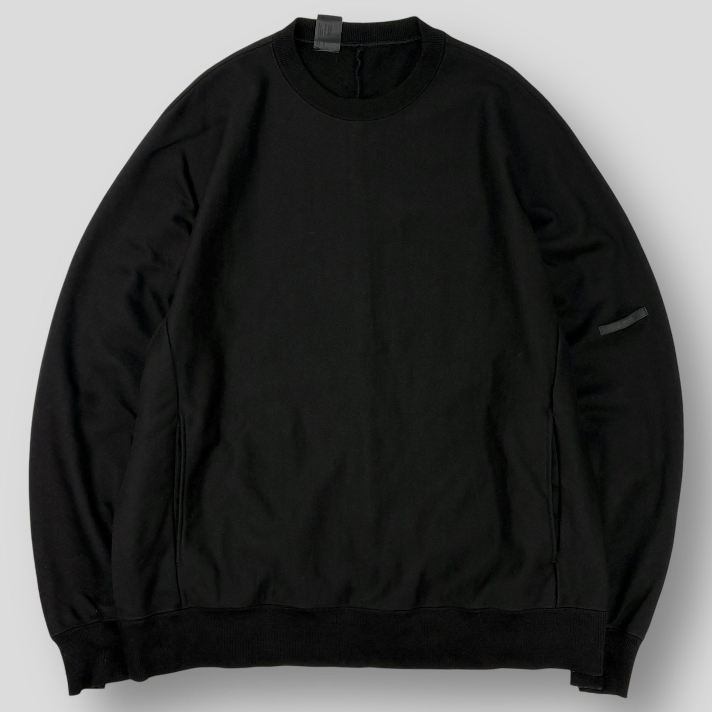 2024AW CREW NECK SWEATSHIRT 2242-CS04-018 peg 36 BLACK