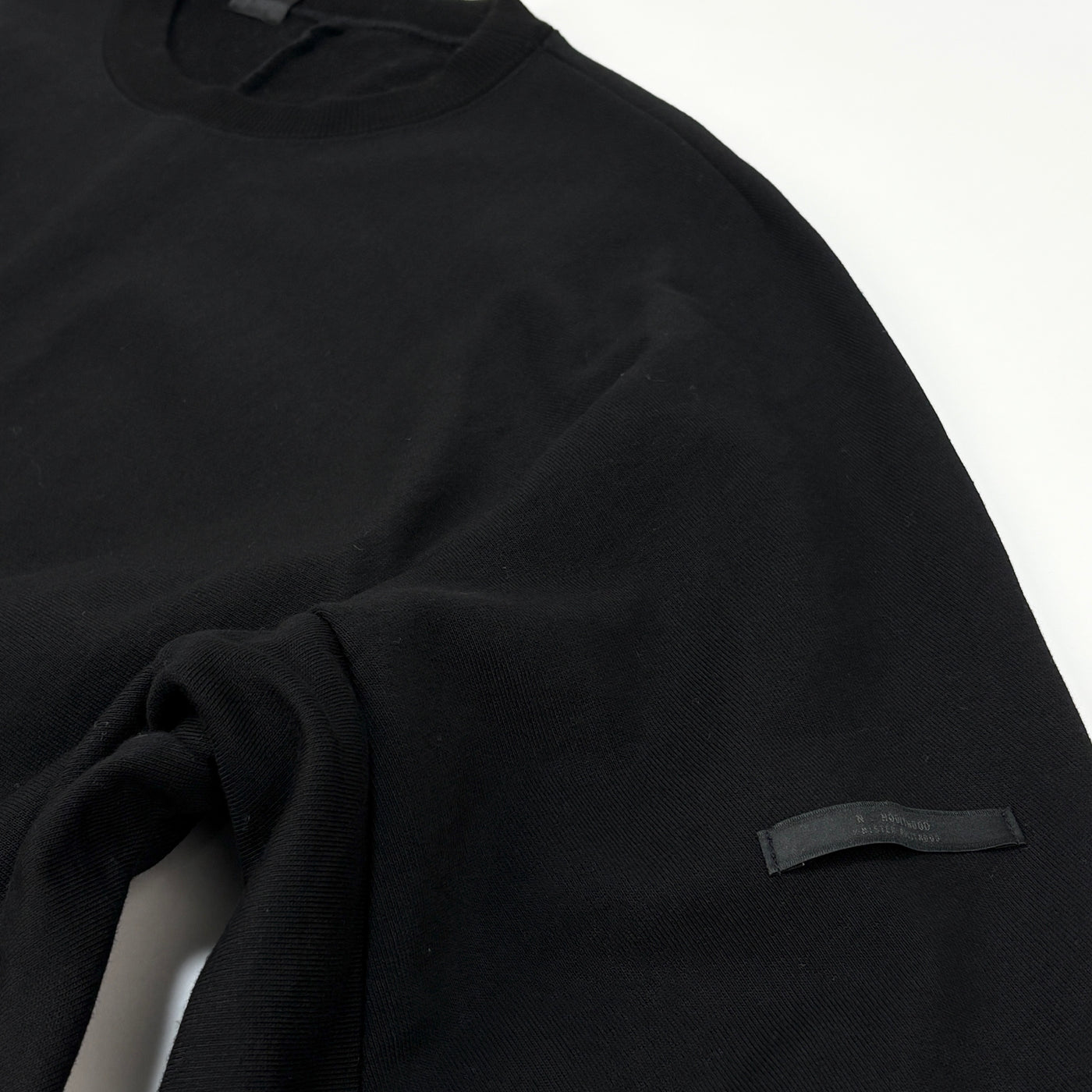 2024AW CREW NECK SWEATSHIRT 2242-CS04-018 peg 36 BLACK