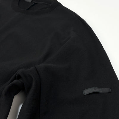 2024AW CREW NECK SWEATSHIRT 2242-CS04-018 peg 36 BLACK