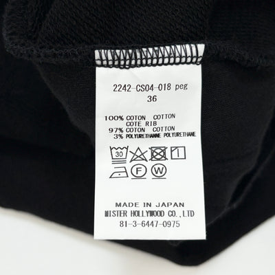 2024AW CREW NECK SWEATSHIRT 2242-CS04-018 peg 36 BLACK