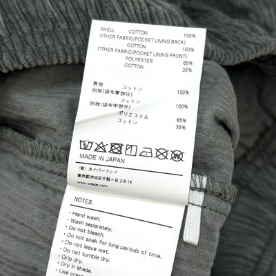 2022AW SEAGULL 04 / TROUSERS / COTTON. CORDUROY. WUT 222TQDT-PTM03 03(L)