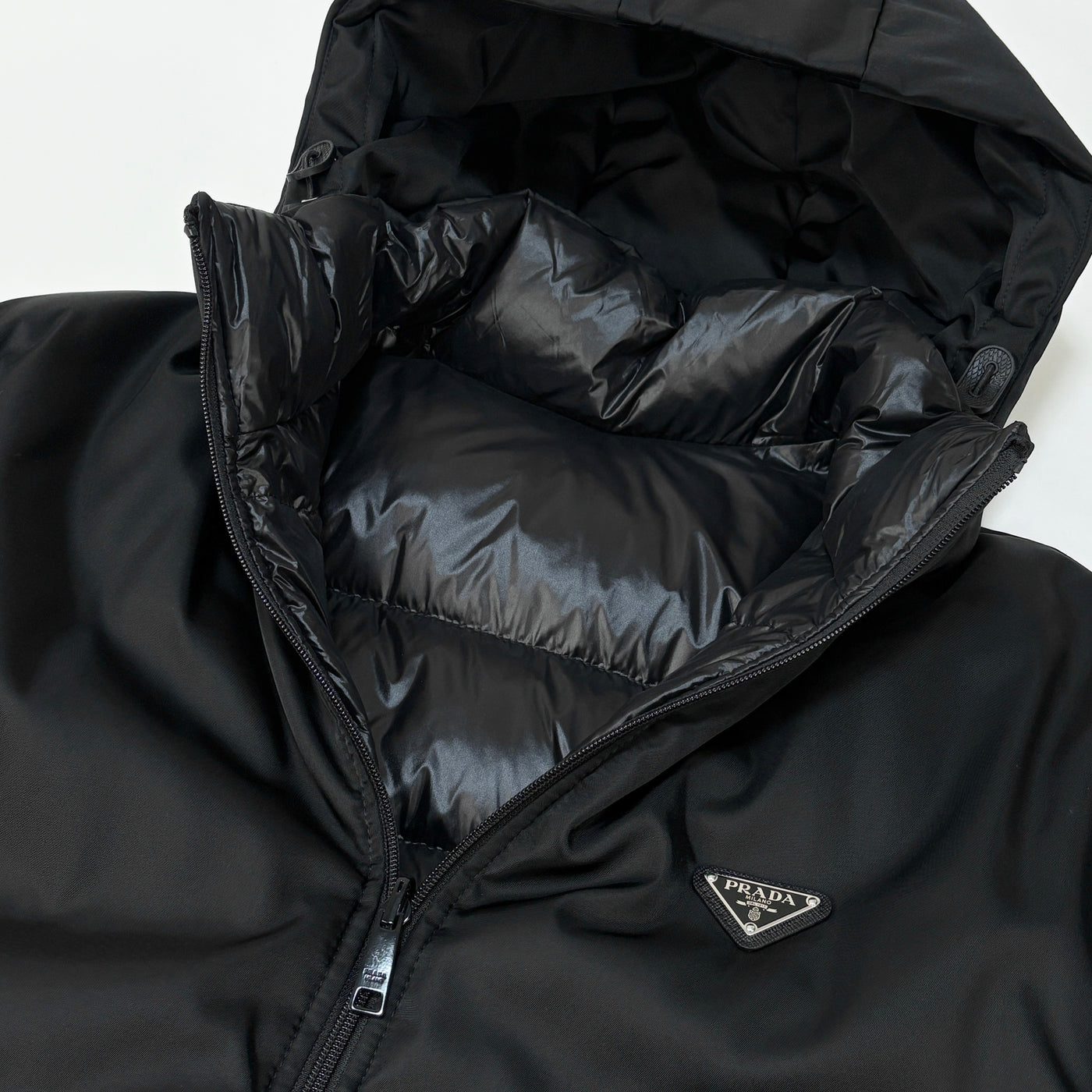 2023AW Hooded Re-Nylon Down Jacket SGC398 S232 1WQ8 M
