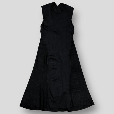 2019AW ストレッチニット バッククロス ノースリーブドレス DR KNT 61057 PO10027378