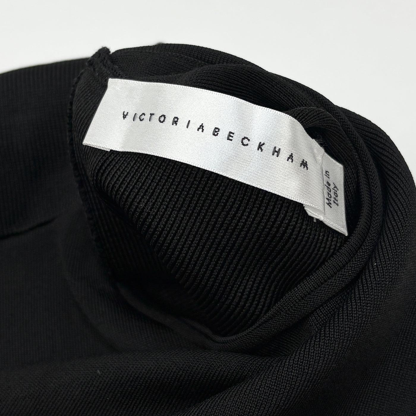 2019AW ストレッチニット バッククロス ノースリーブドレス DR KNT 61057 PO10027378