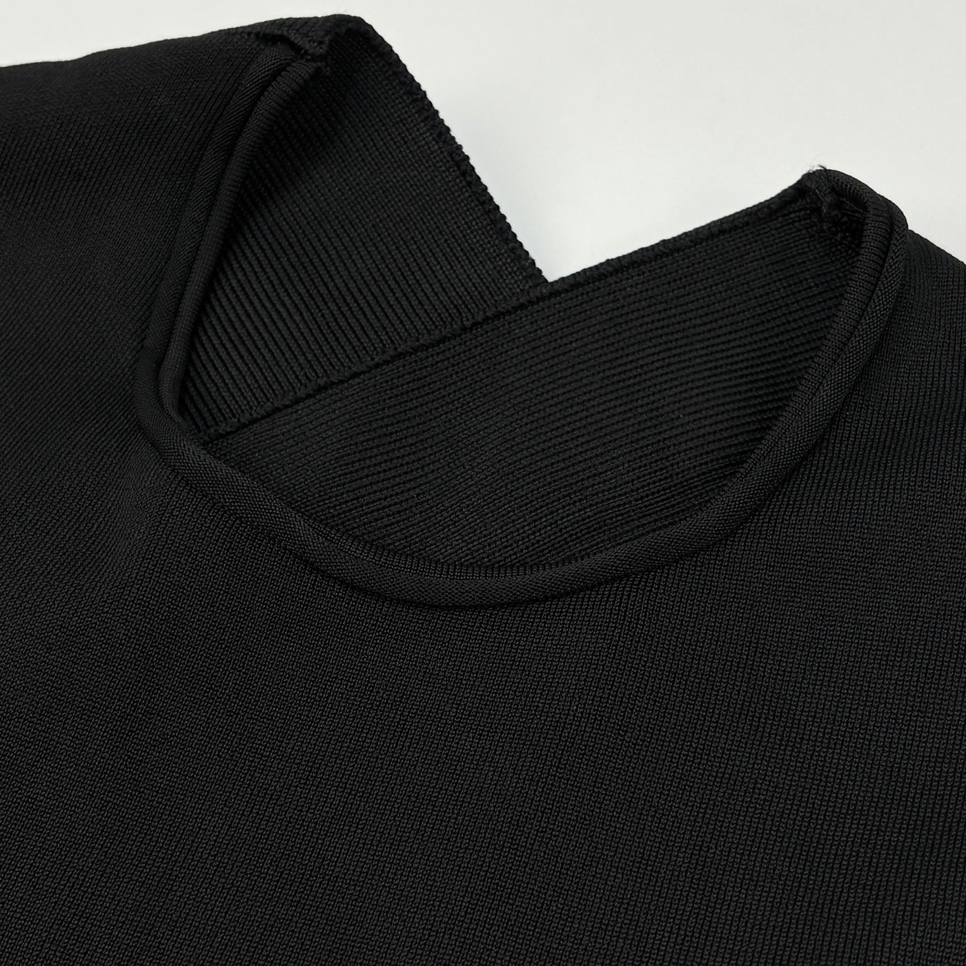 2019AW ストレッチニット バッククロス ノースリーブドレス DR KNT 61057 PO10027378