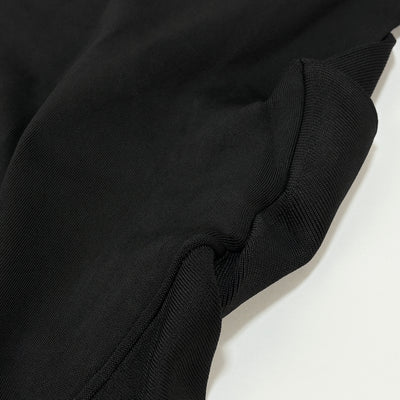 2019AW ストレッチニット バッククロス ノースリーブドレス DR KNT 61057 PO10027378