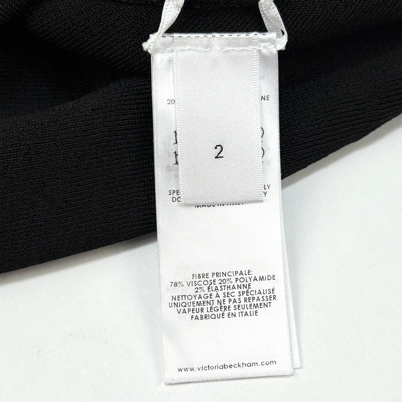 2019AW ストレッチニット バッククロス ノースリーブドレス DR KNT 61057 PO10027378