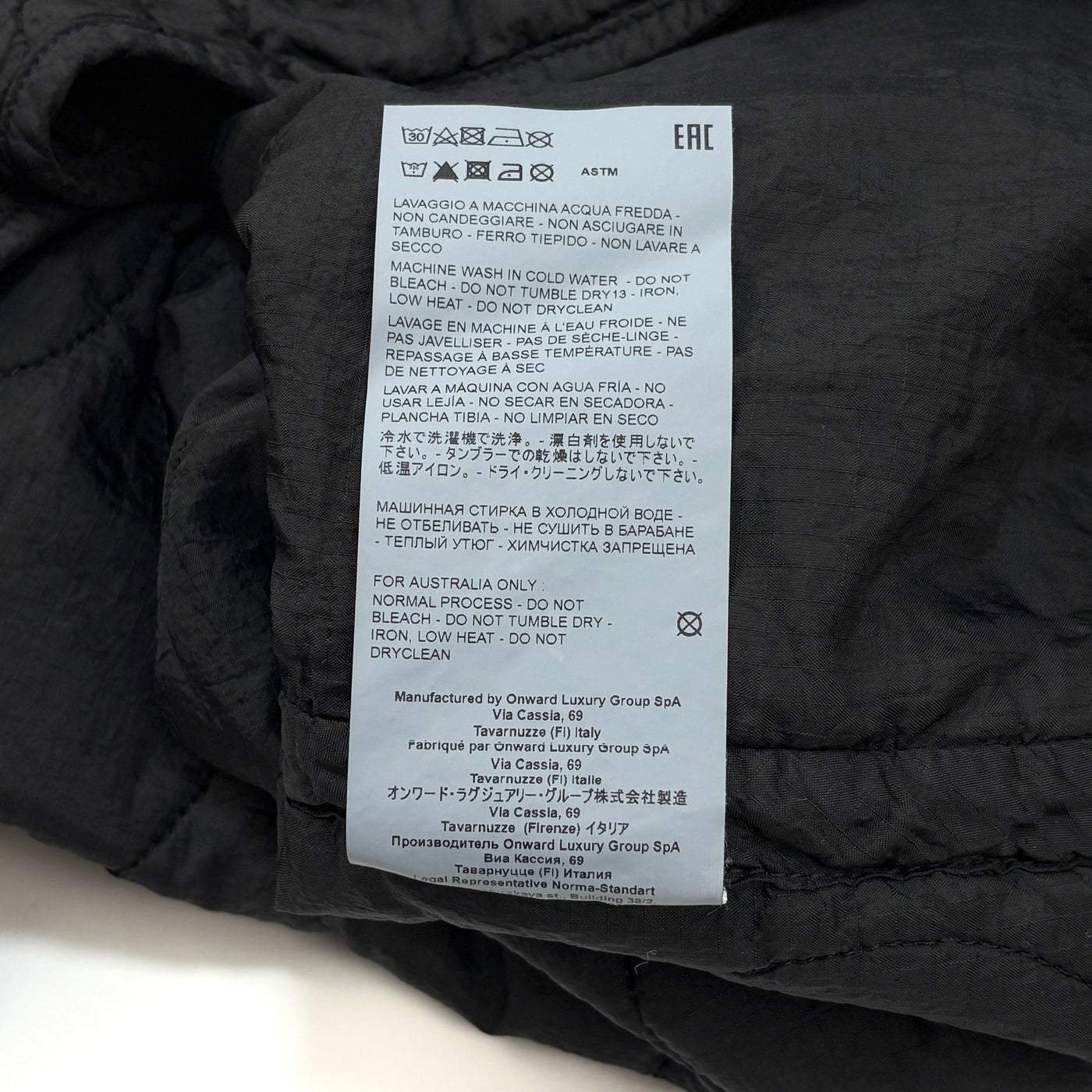 2020AW COMBAT LINER JACKET OAMR424188 OR4608T1A S