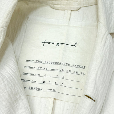 2023SS THE PHOTOGRAPHER JACKET - DOUBLE COTTON 4