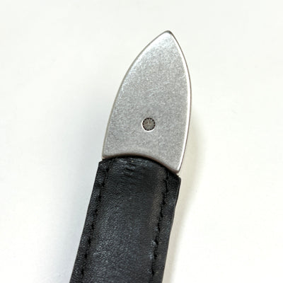 【新品】2024AW 2 CM BELT - LICORICE CROC BULL HIDE A42482L L80