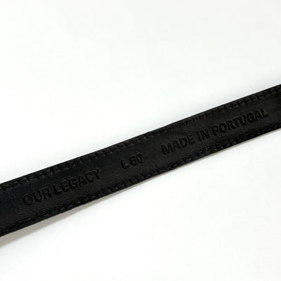 【新品】2024AW 2 CM BELT - LICORICE CROC BULL HIDE A42482L L80