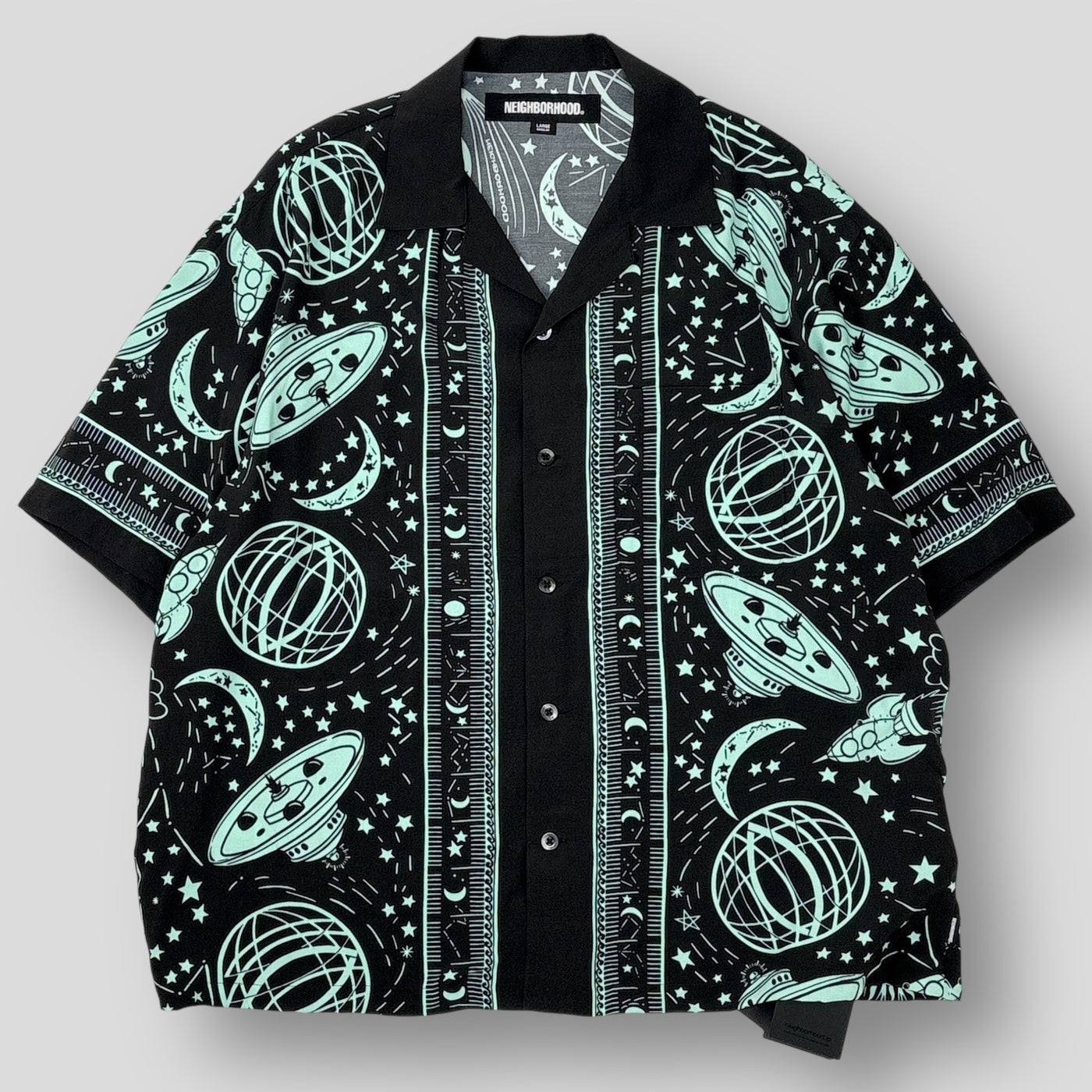 【新品】2024SS COSMIC HAWAIIAN SHIRT SS 241TSNH-SHM06 L