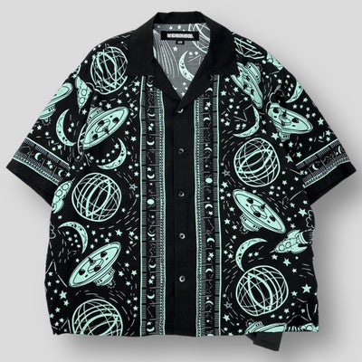 【新品】2024SS COSMIC HAWAIIAN SHIRT SS 241TSNH-SHM06 L