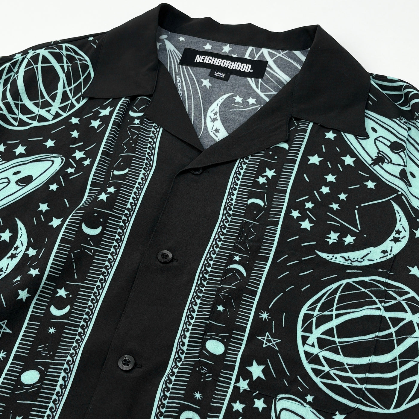 【新品】2024SS COSMIC HAWAIIAN SHIRT SS 241TSNH-SHM06 L