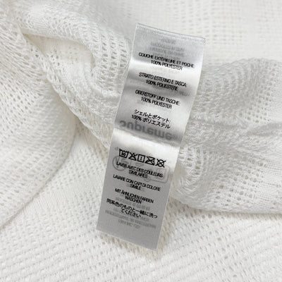 2023SS Mesh Stripe S/S Shirt L White