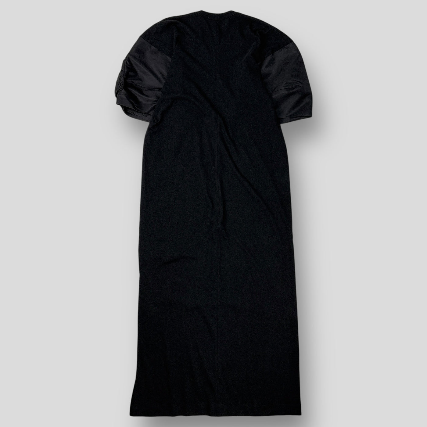 2024AW Nylon Twill x Cotton Jersey Dress 24-07399 4