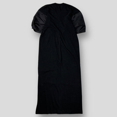 2024AW Nylon Twill x Cotton Jersey Dress 24-07399 4