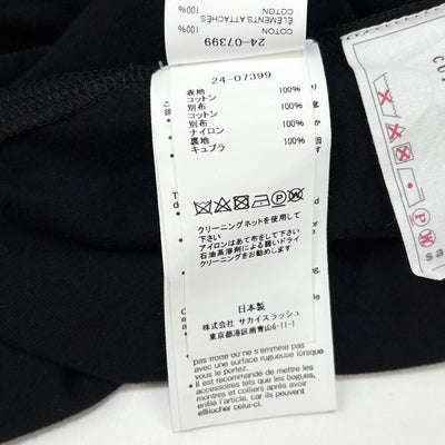 2024AW Nylon Twill x Cotton Jersey Dress 24-07399 4