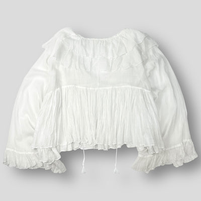 2020SS Gauze frill blouse FREE