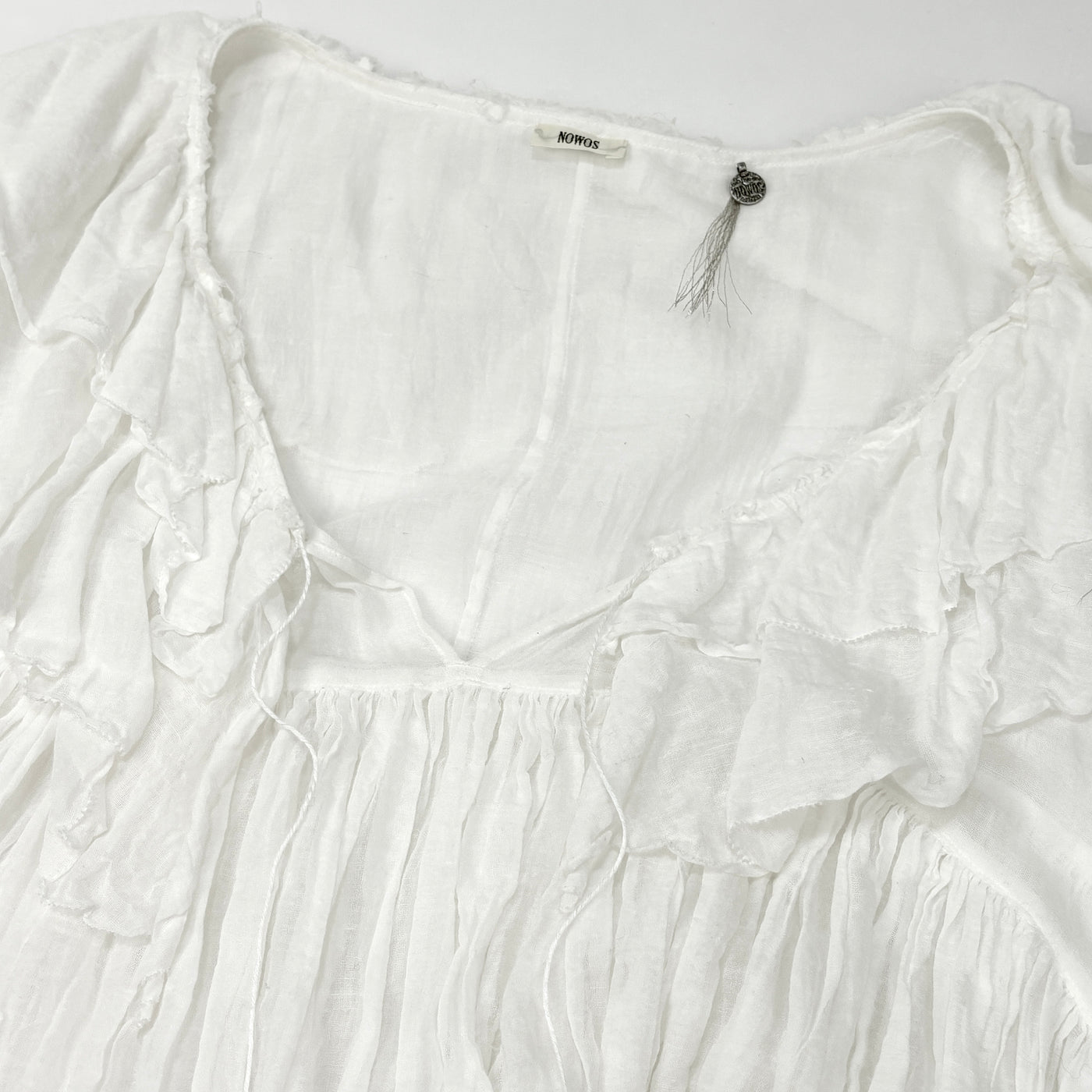 2020SS Gauze frill blouse FREE